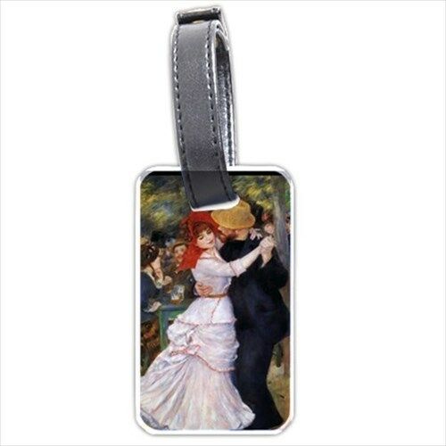 Dance at Bougival Renoir Art Personalized Luggage Tag