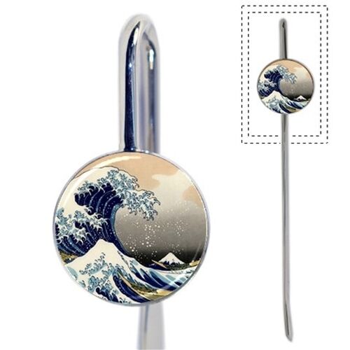 Great Wave Mount Fuji Hokusai Japanese Art Metal Bookmark Bookmark