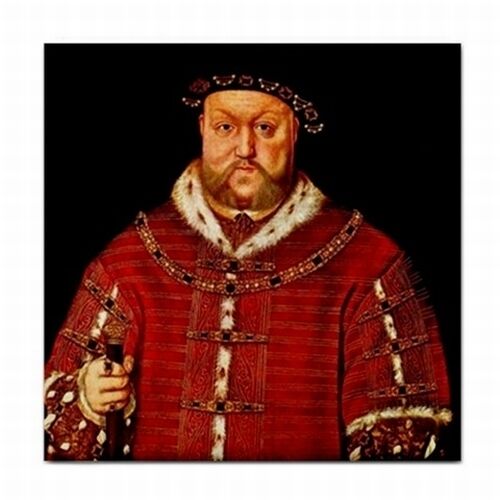 King Henry VIII The 8th Royal Art Decorative Ceramic Tile
