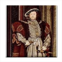 King Henry VIII The 8th Holbein Art Decorative Ceramic Tile