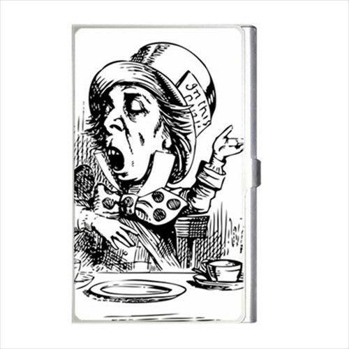 Mad Hatter Alice In Wonderland Business Credit Card Holder Business Card Holder