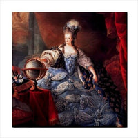 Queen Marie Antoinette Dagoty 1775 Art Ceramic Tile