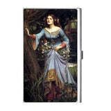 Ophelia In The Woods Waterhouse Art Business Credit Card Case Holder