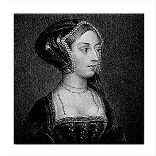 Queen Anne Boleyn Art Decorative Coaster Ceramic Tile Ceramic Tile