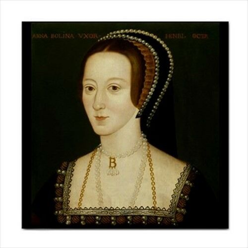 Queen Anne Boleyn Holbein Art Decorative Coaster Ceramic Tile Ceramic Tile
