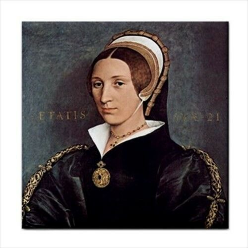 Queen Catherine Howard Holbein Art Decorative Coaster Ceramic Tile Ceramic Tile
