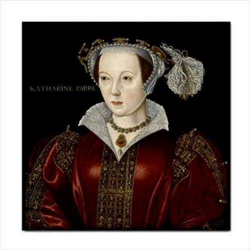 Queen Katherine Catherine Parr Art Decorative Coaster Ceramic Tile Ceramic Tile
