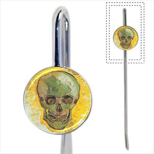 Skull Vincent Van Gogh Art Metal Bookmark Bookmark