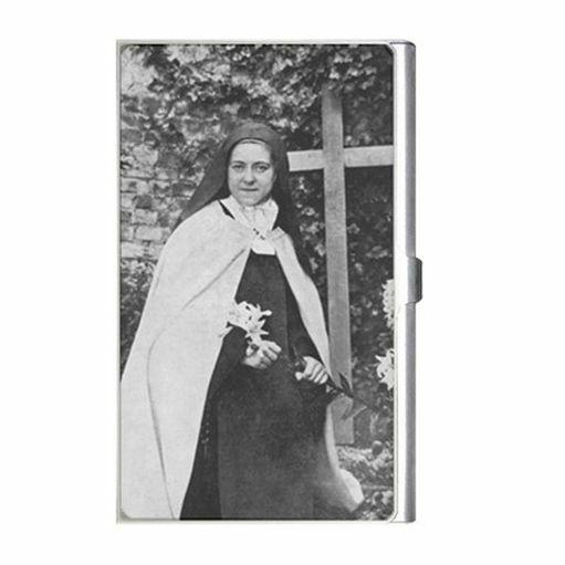St Therese Of Lisieux Saint Photo Business Credit Card Holder Case