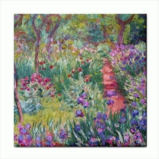 The Artist's Garden Monet Tile