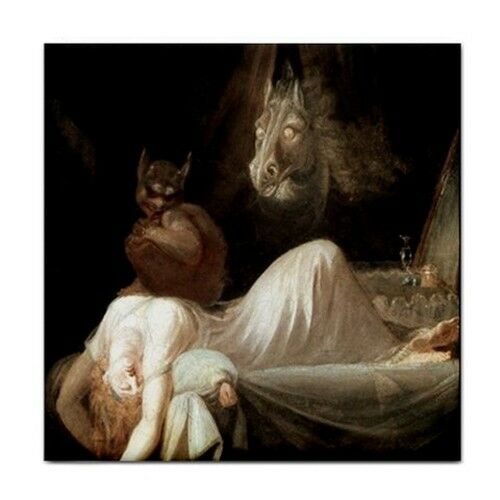 The Nightmare Fuseli Horror Art Ceramic Tile New Ceramic Tile