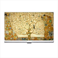 The Tree Of Life Klimt Art Business Credit Card Holder Case