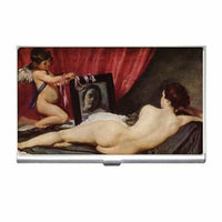 Venus At Her Mirror Velázquez Art Business Credit Card Case Holder