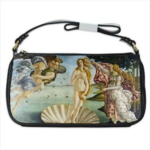 Birth Of Venus Botticelli Art Black Clutch Purse Art Birth Of Venus Botticelli Clutch Fashion Ladies Mythology Novelty Purse Purse