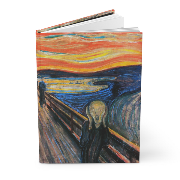 The Scream Hardcover Journal 150 Page Lined Notebook